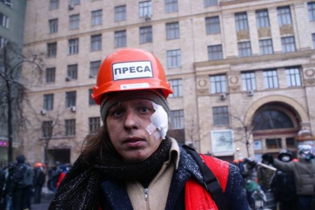Нападения на журналистов на Украине участились