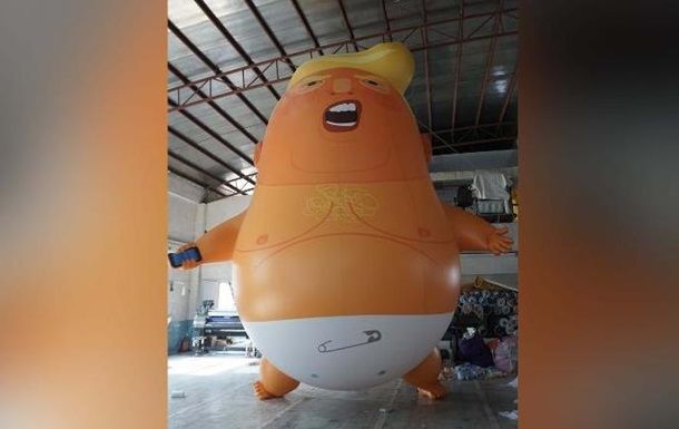 В небо Лондона запустят "бэби-Трампа" во время визита президента США.