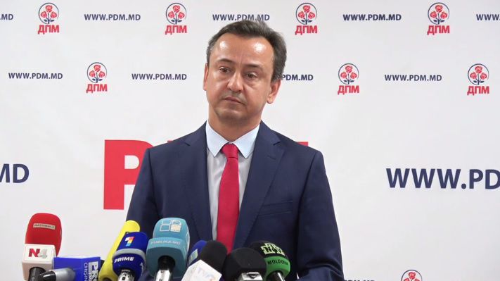 Purtătorul de cuvânt al PD, Vitalie Gămurari.