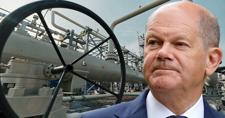 Канцлер Германии Олаф Шольц.