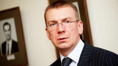 Глава МИД Латвии Эдгар Ринкевич.