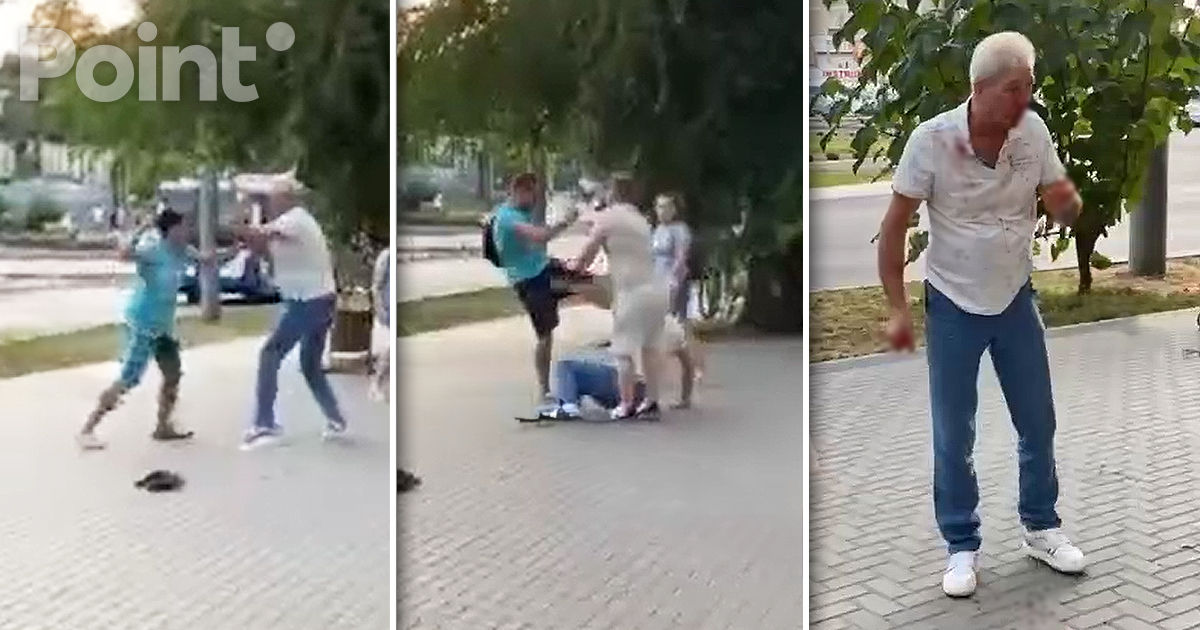 В Кишиневе пешеход избил водителя.