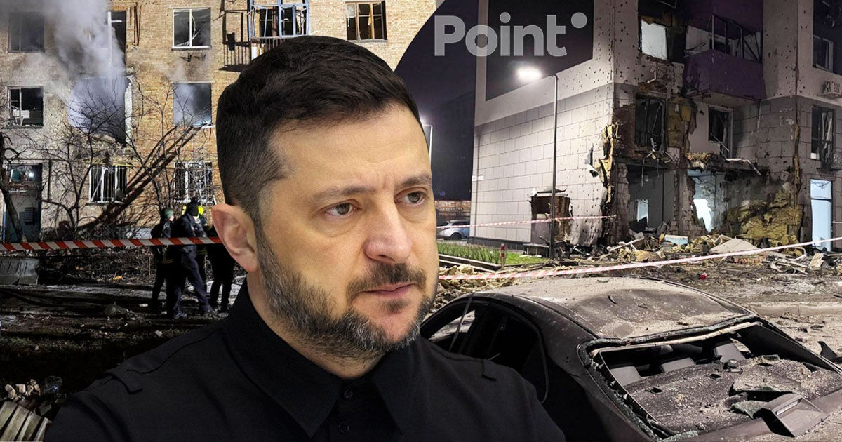 Zelenski: Rusia a lansat asupra Ucrainei aproape 600 de drone și 36 de rachete.