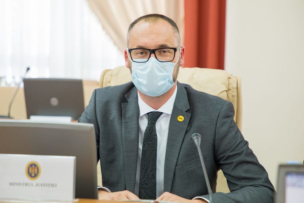 Министр юстиции Серджиу Литвиненко.