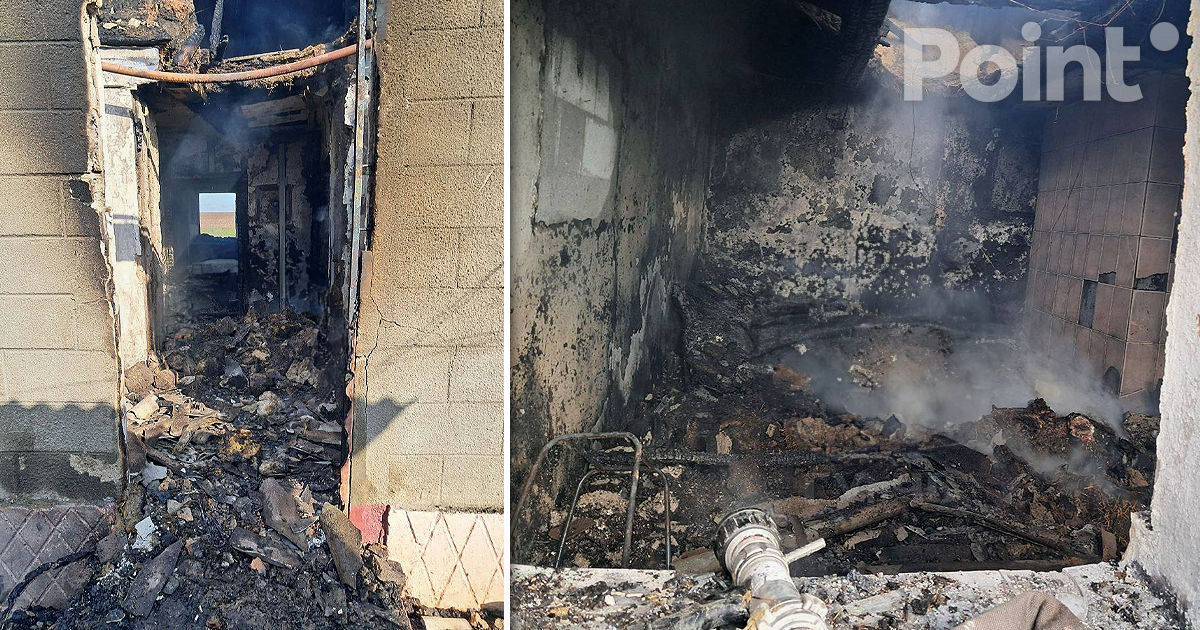 O femeie a murit într-un incendiu la Hârtop, iar concubinul ei a fost internat în stare gravă.