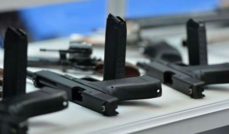 Peste 1400 de arme distruse de IGP cu suport financiar PNUD. Foto: jurnal.md