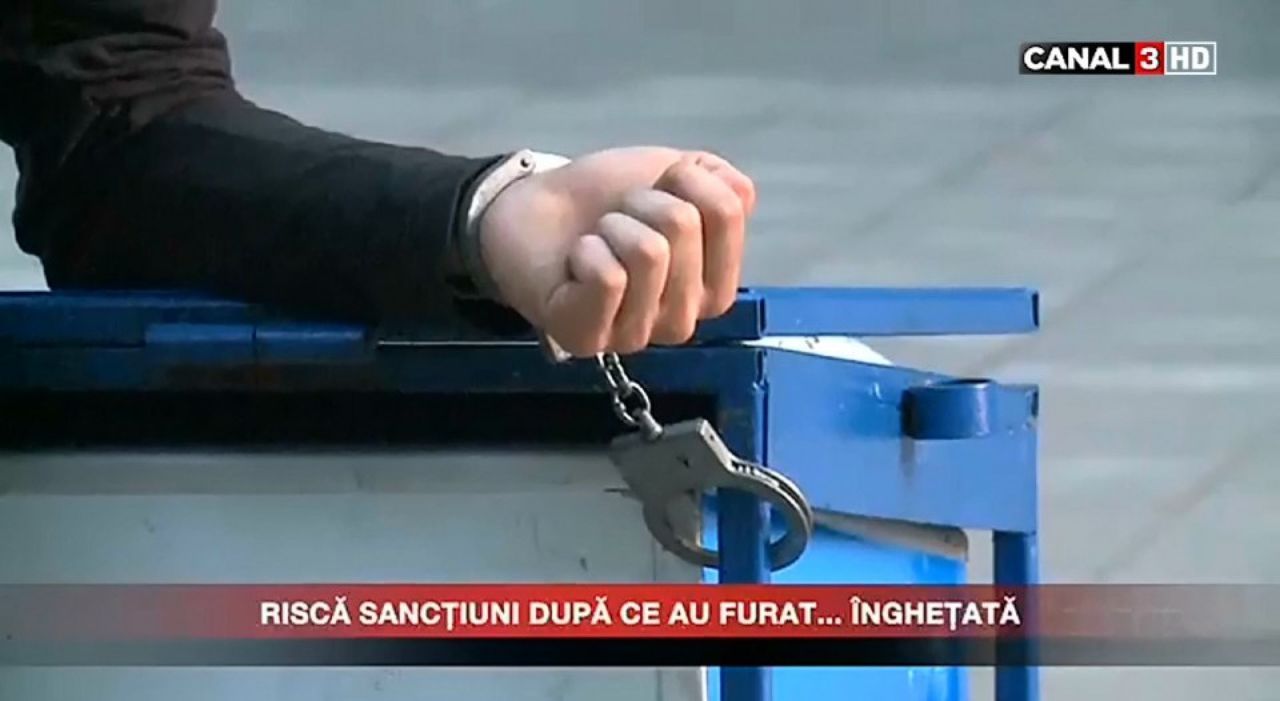 Reţinuţi în toiul nopţii: Îngheţata a devenit ţinta unui hoţilor. Foto simbol: canal3.md