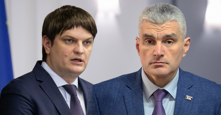 Слусарь: Была надежда, я ждал, когда Спыну уйдет в отставку. Коллаж: Point.md.