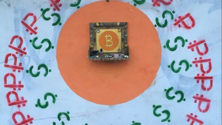 Rușii au creat un altar al bitcoinului.