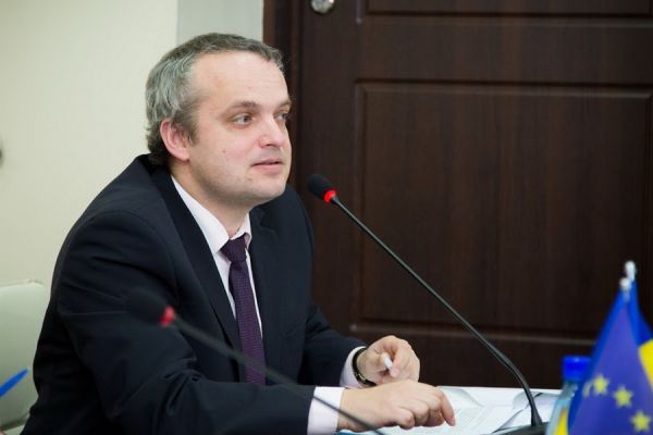 Политический советник делегации ЕС в Молдове Миндаугас Качераускис.