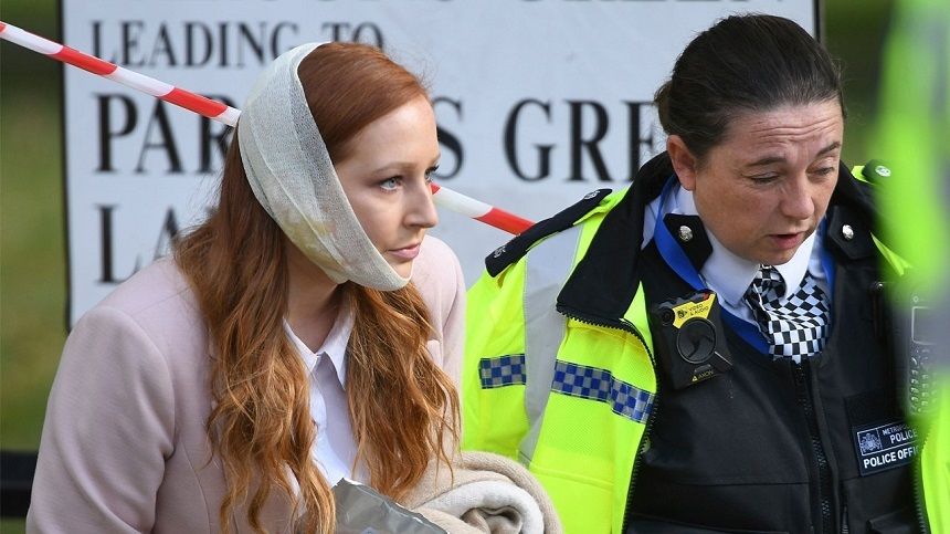 Bilanţului atacului cu bombă de la metroul din Londra revizuit la 22 de răniţi uşor. Foto: twitter