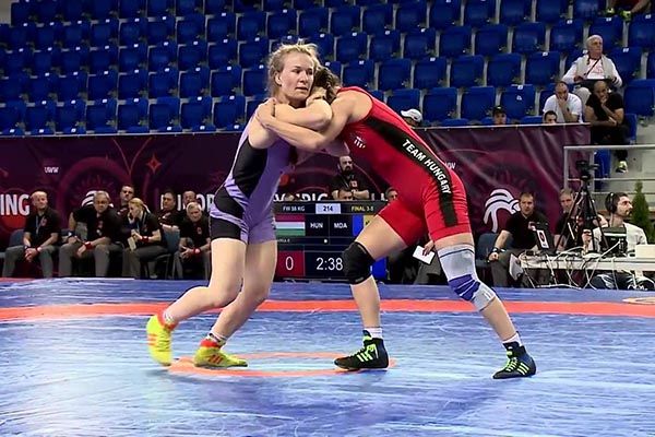 Mariana Cherdivară a devenit vicecampioană europeană. Foto: ipn.md