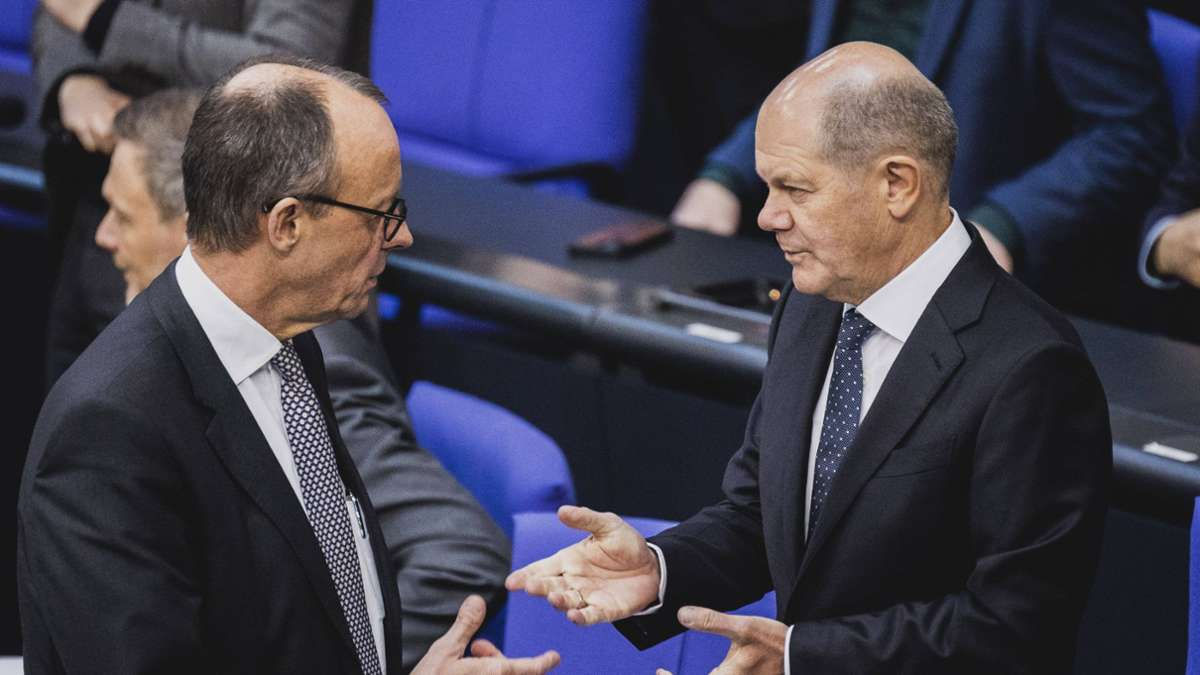 Merz l-a îndemnat pe Scholz să-și coordoneze declarațiile diplomatice cu el.