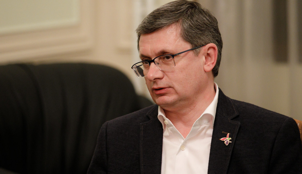 Председатель парламента Игорь Гросу. 
