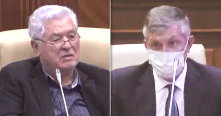 Воронин новому судье ВСП: "Вы уже обзавелись особняком?". Коллаж: Point.md