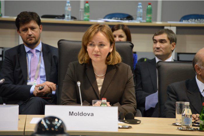 Герман представила взгляд Молдовы на новые угрозы в адрес безопасности в ареале ОБСЕ.