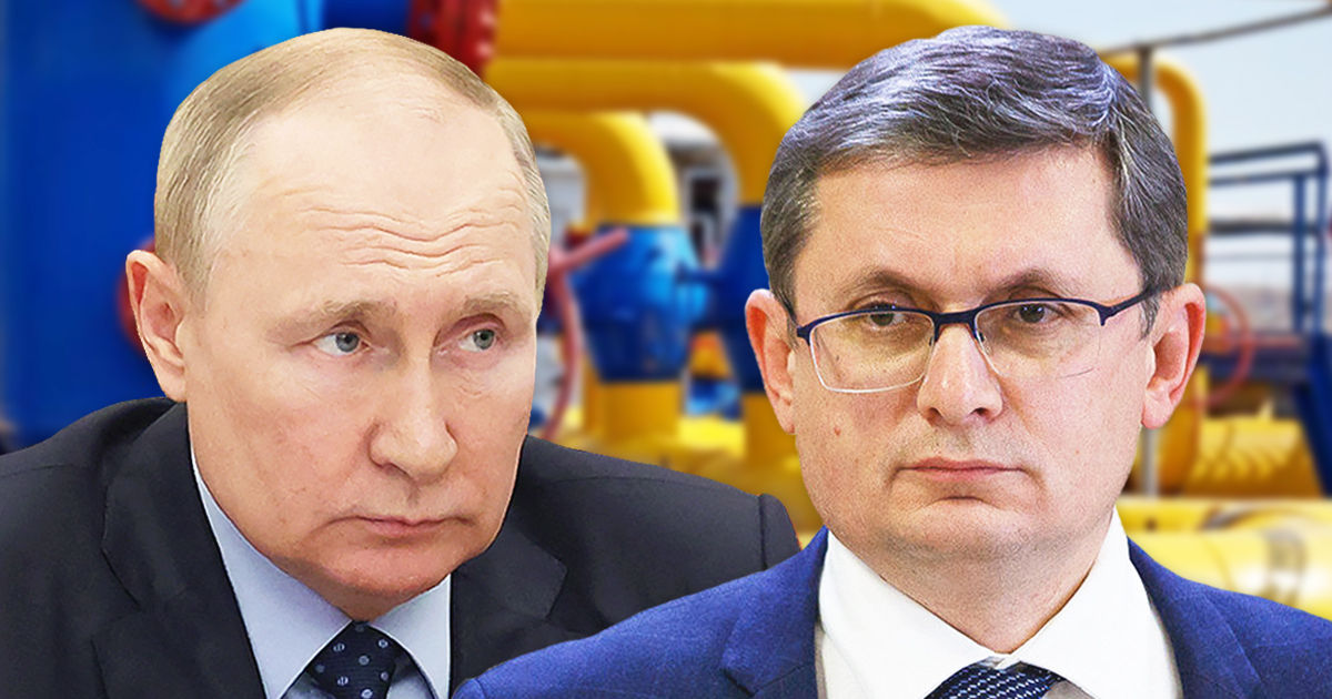 Гросу ответил Путину: Газ оплачен, и мы сами будем решать, где его хранить. Коллаж: Point.md