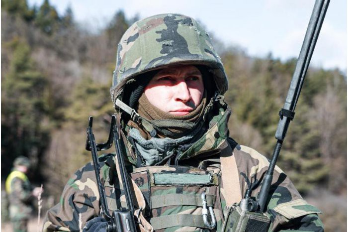 Молдавские военные участвуют в многонациональных учениях.