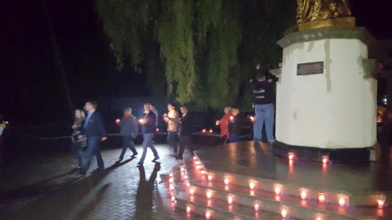 В Бельцах прошла акция в память о начале Великой отечественной войны.