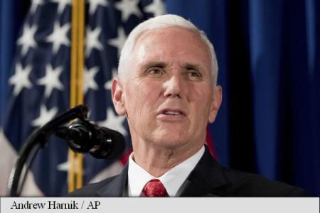 Donald Trump "are serios în vedere" să transfere ambasada la Ierusalim, afirmă Mike Pence. Foto: AP Photo