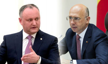 Pavel Filip i-a sugerat lui Igor Dodon să renunțe la banii alocați din bugetul statului pentru Președinție. 