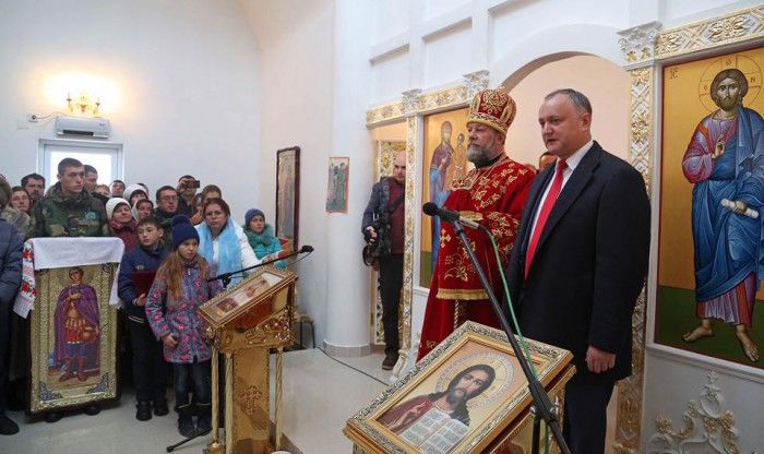 Dodon: Am participat la primul eveniment în noua mea postură.