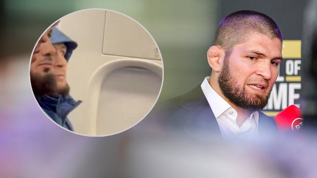 Khabib Nurmagomedov, dat afară de la bordul unui avion american pentru că s-a certat cu echipajul.