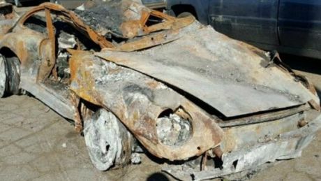 Vânzătorul indică în anunţ că reparaţia maşinii îl va costa 195.000 de dolari. Foto: autostrada.md