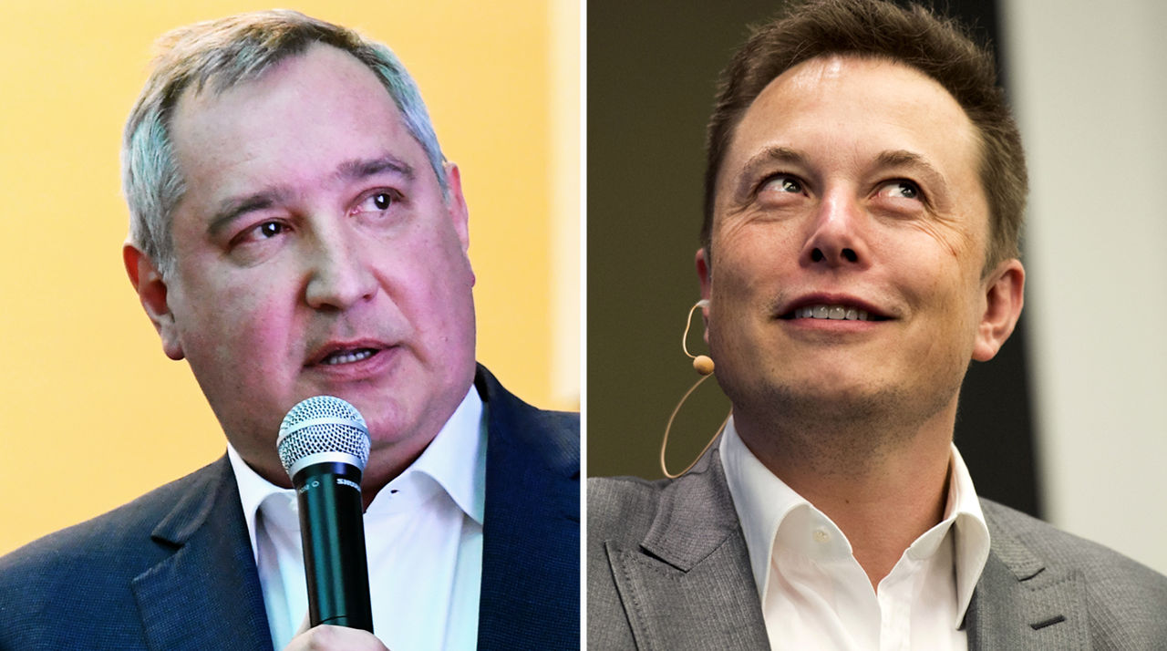 Маск отреагировал на угрозы Рогозина: Он не знает значения слова "нацист".