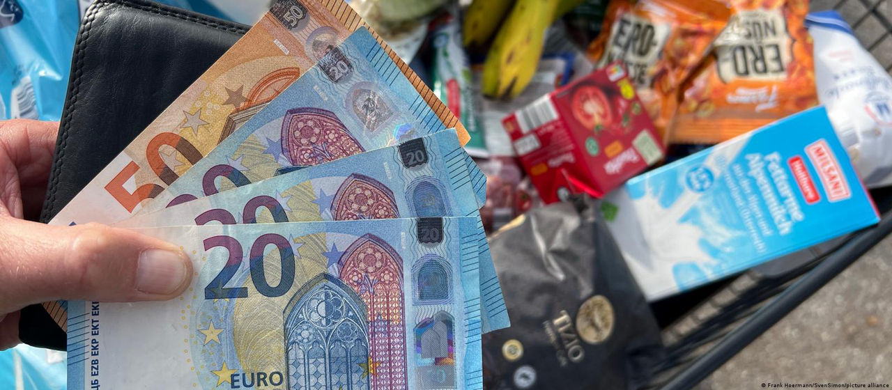 Инфляция в ФРГ замерла на отметке 8,7 процента.