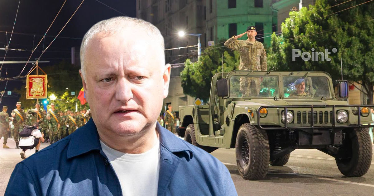 Dodon: Nu avem bani pentru salarii, dar se organizează o paradă de 10 milioane de lei.