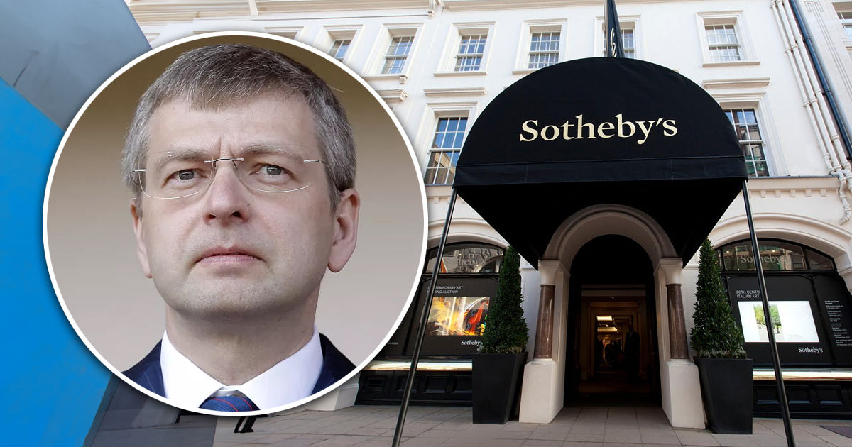 Российский миллиардер Дмитрий Рыболовлев подал в суд на компанию Sotheby's. Коллаж Point.md.