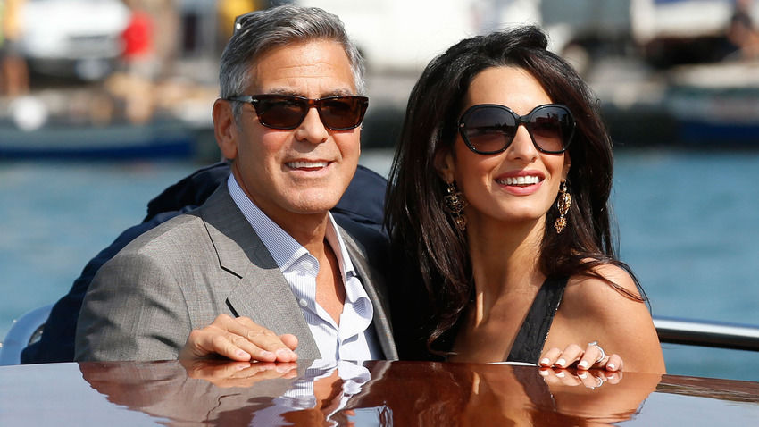 Soţii Clooney donează 500.000 de dolari pentru protest. Foto: ladiesliveandlearn.com