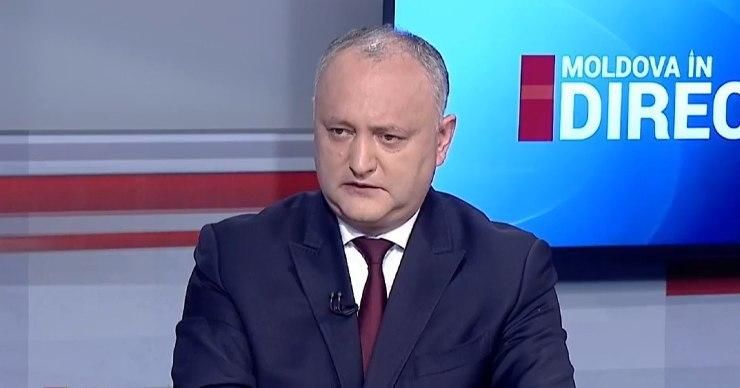 Президент Республики Молдова Игорь Додон.