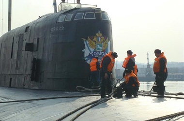 Во время ремонта на подлодке "Томск" вспыхнула пересохшая изоляция.