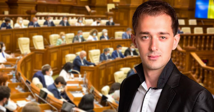 Виталий Гаврук - пианист и исполнитель - может стать депутатом парламента. Коллаж: Point.md