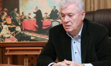 Vladimir Voronin, Preşedintele Partidului Comuniştilor din Republica Moldova. 