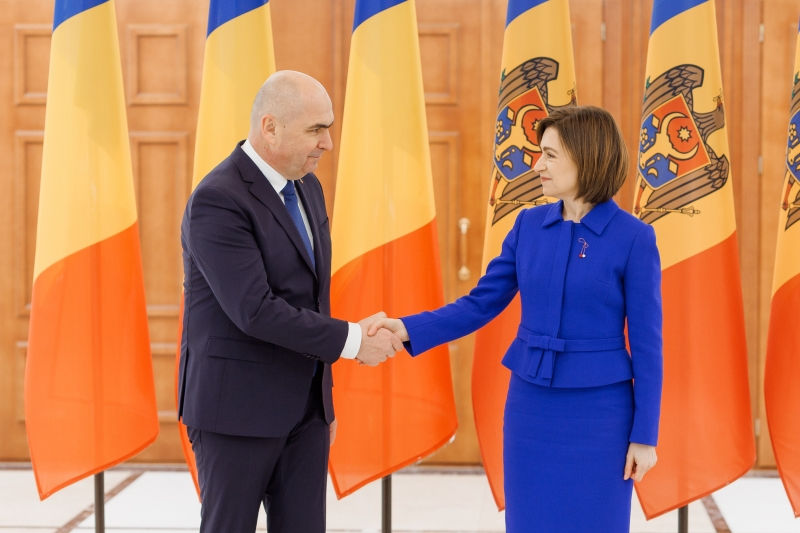 Maia Sandu l-a felicitat pe Ilie Bolojan pentru preluarea mandatului de premier al României.