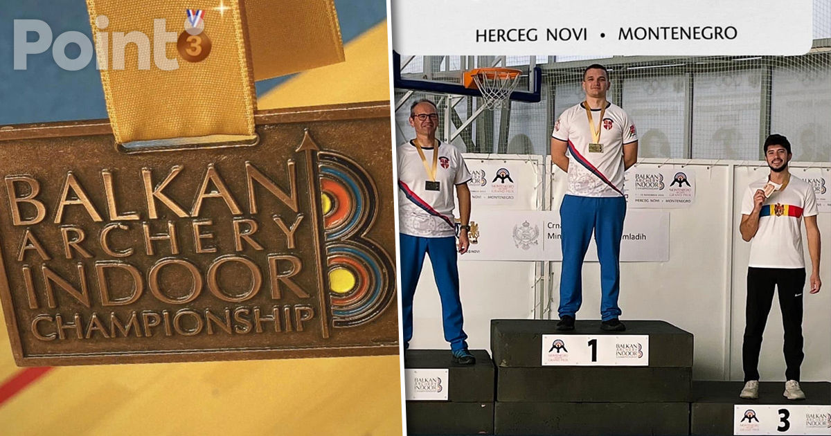 Молдавский лучник завоевал бронзовую медаль.