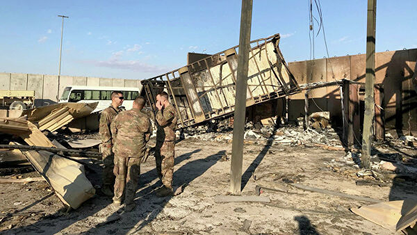 При обстреле Ираном американских баз в Ираке пострадали 11 военнослужащих США. 