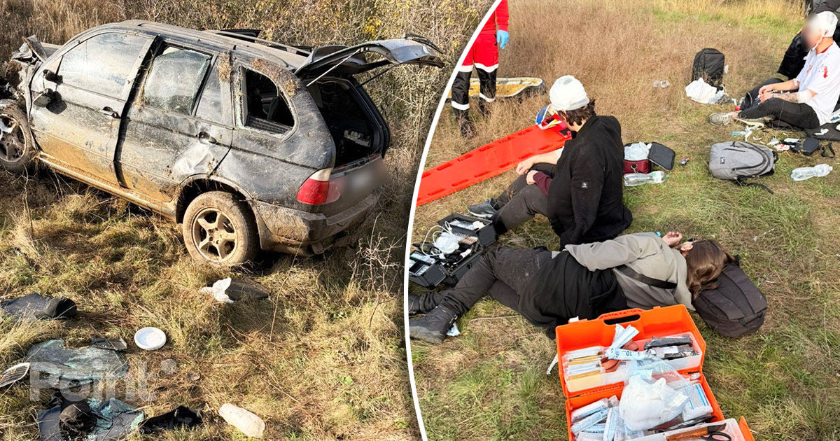 Семеро мужчин из Украины на BMW X5 пошли на прорыв границы с Молдовой, но попали в больницу.
