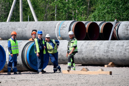 Россия задумала возобновить поставки газа на Украину.