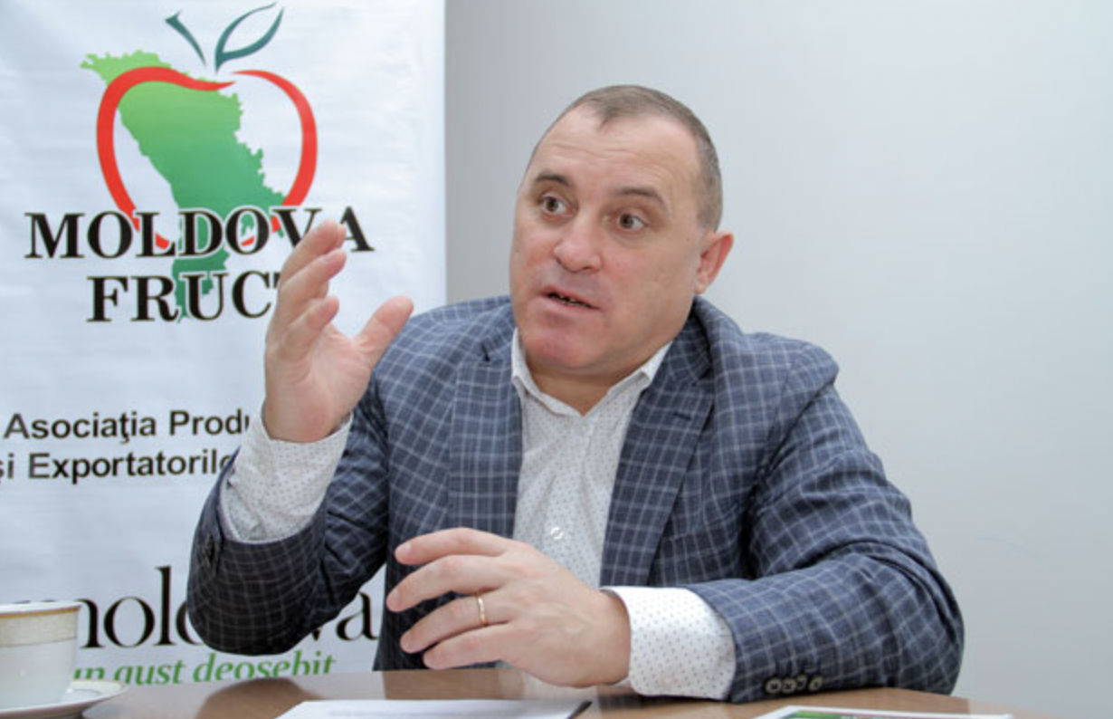 Исполнительный директор Ассоциации Moldova Fruct Юрие Фалэ. Фото: profit.md