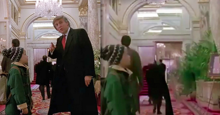 Маколей Калкин поддержал идею вырезать Трампа из фильма "Один дома - 2". Фото: Point.md.