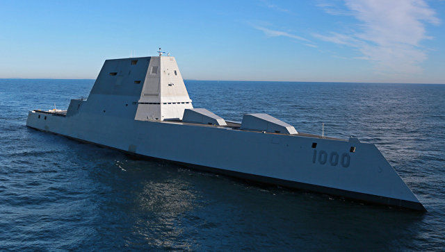 Американский суперэсминец Zumwalt сломался во время испытаний. Фото: Official U.S. Navy Page