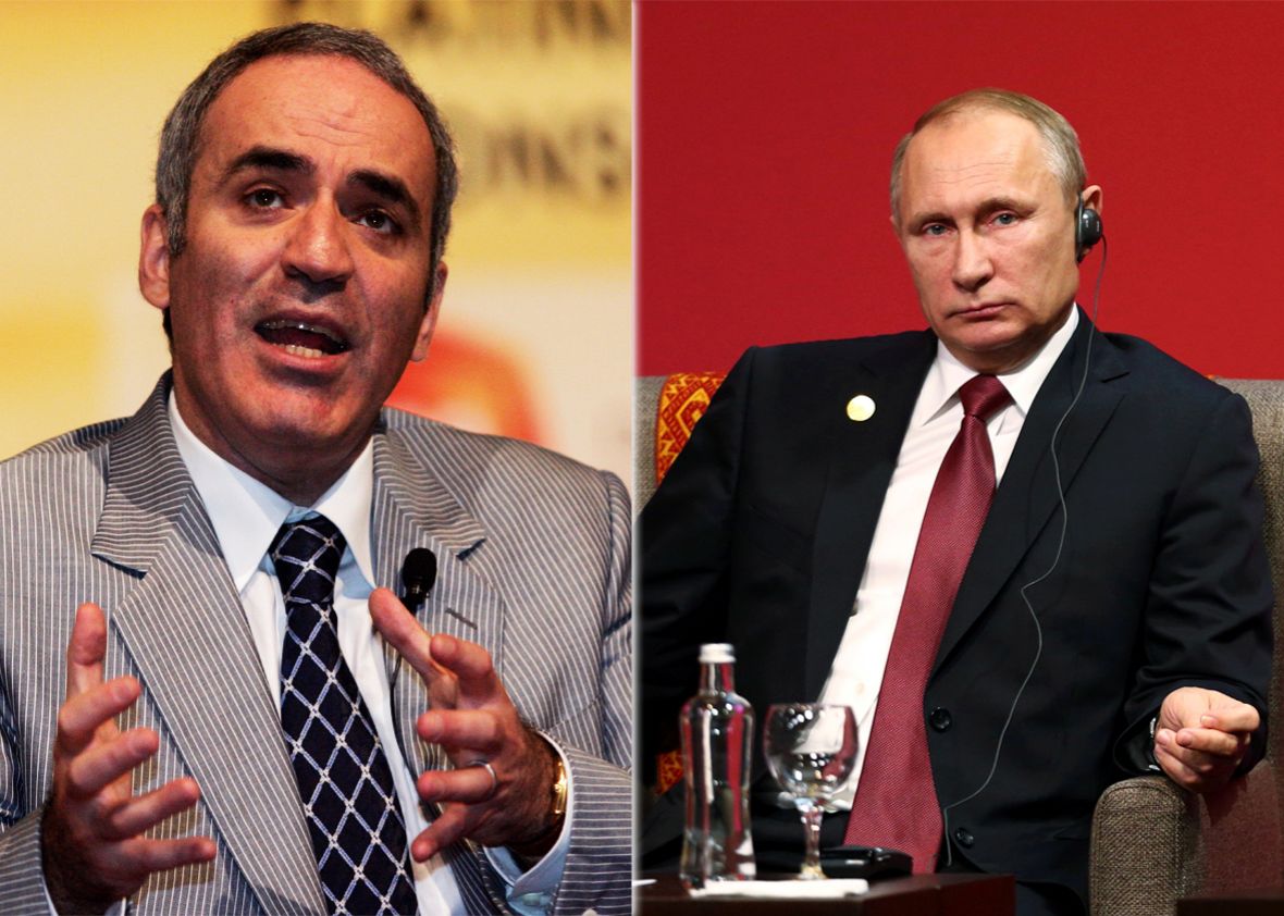 Fostul campion mondial de șah, Garry Kasparov.