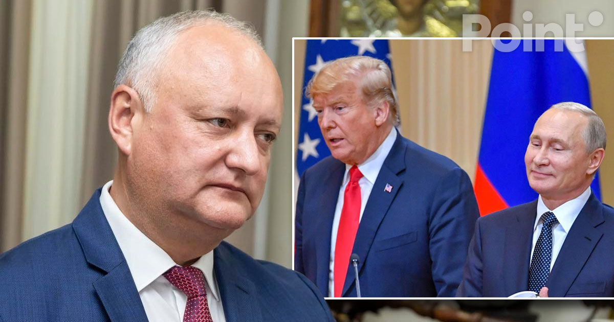 Dodon: Putin și Trump pot opri războiul din Ucraina, ceea ce este important pentru Moldova.