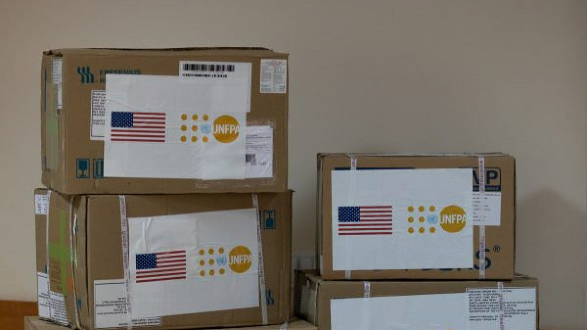 Молдова получила от США  партию медицинских наборов для акушерства и гинекологии.