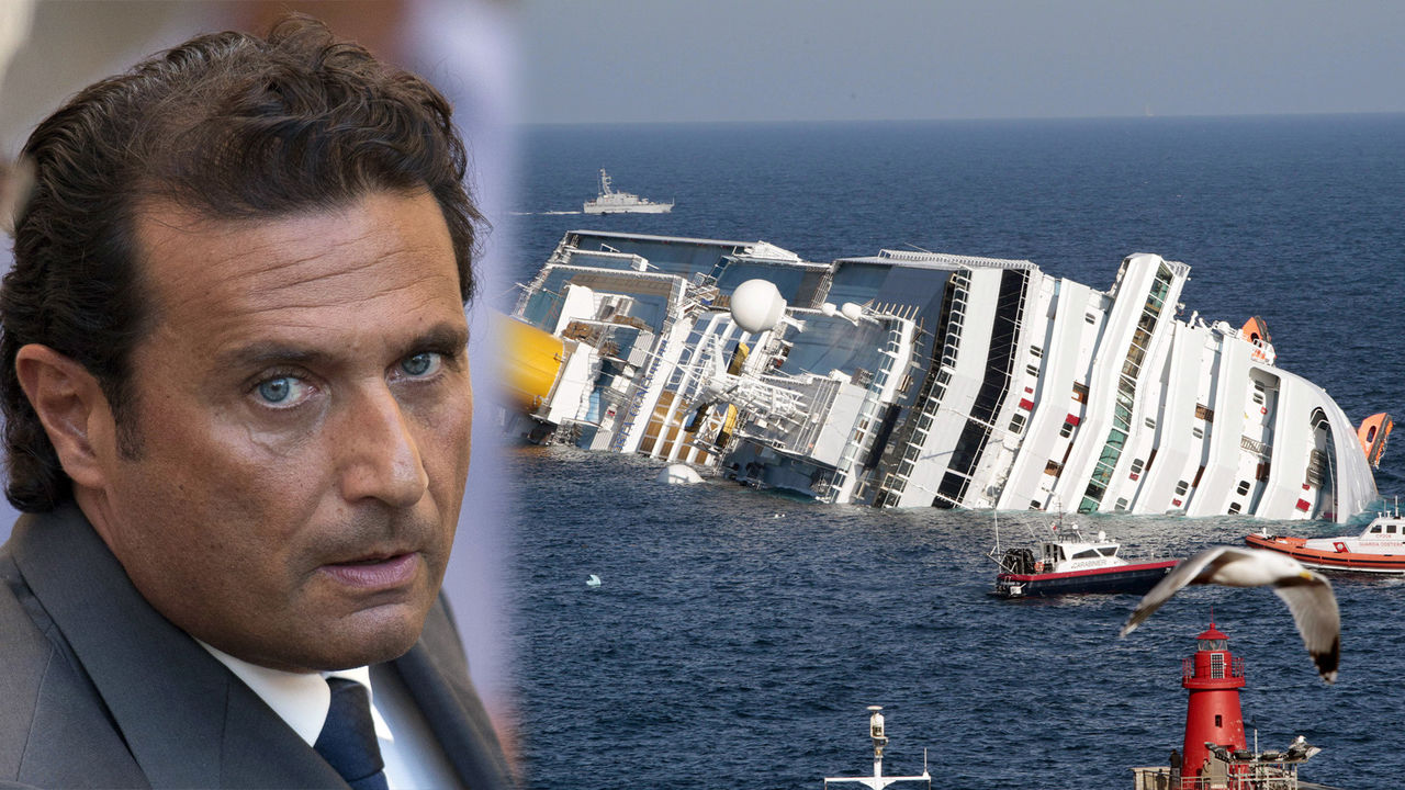 Francesco Schettino a fost condamnat în februarie 2015 la 16 ani de închisoare pentru omucidere. 