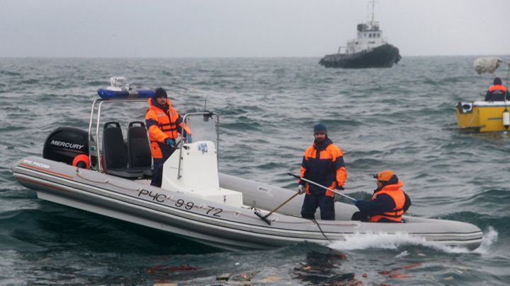 A fost găsită epava avionului Tu-154 prăbușit în Marea Neagră. Foto: sputniknews.com